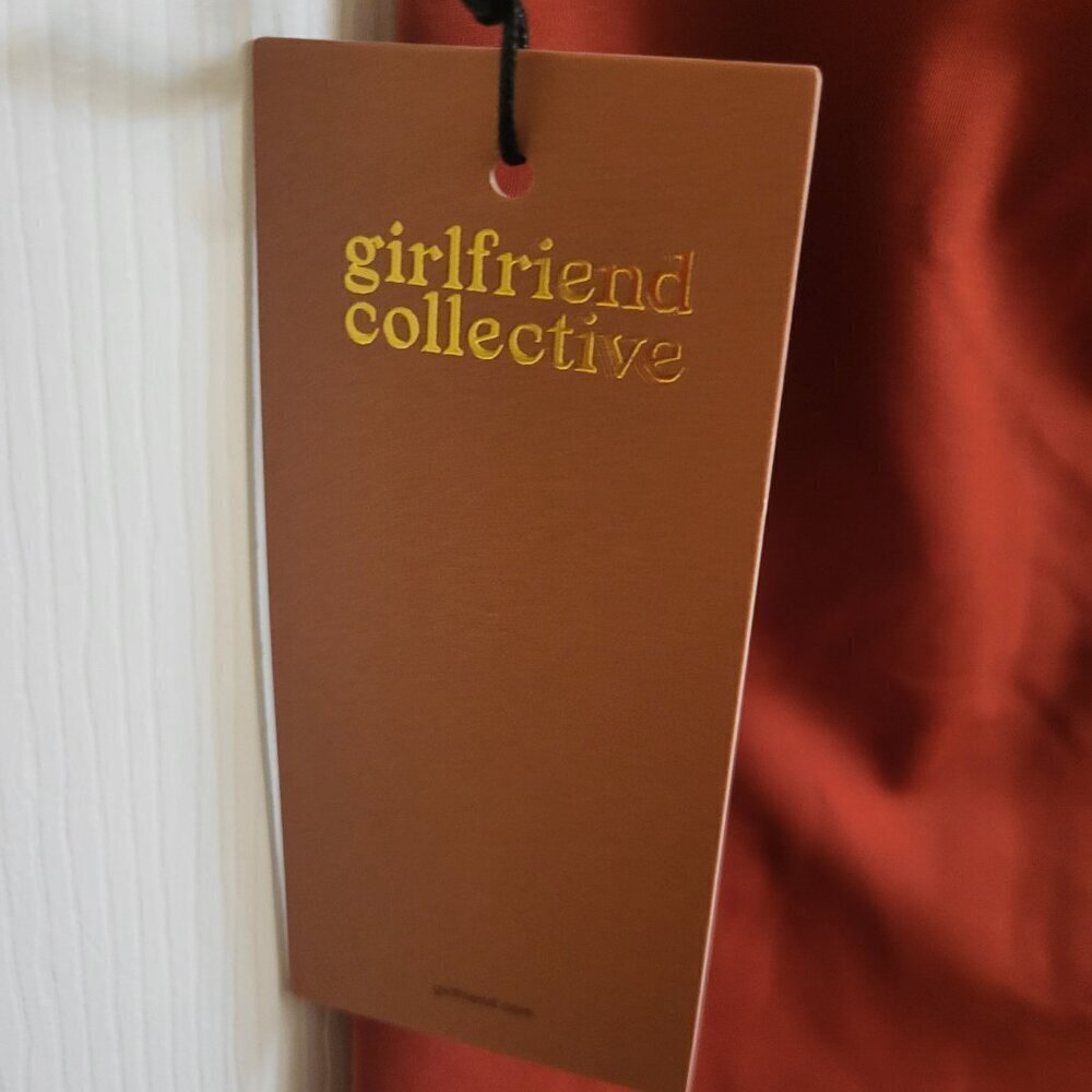 Girlfriend Collective Compressive High Waisted Leggings: Sedona(Rust) MED NWT - Picture 7 of 10
